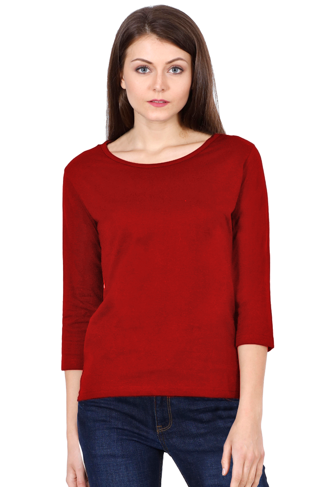 Women’s Full Sleeve T-Shirts – Timeless Elegance, Everyday Comfort