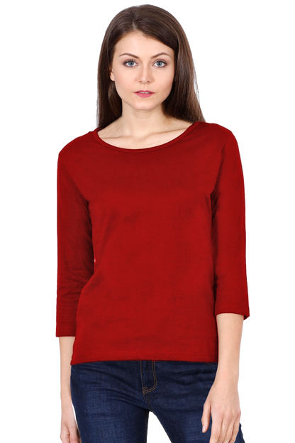 Women’s Full Sleeve T-Shirts – Timeless Elegance, Everyday Comfort