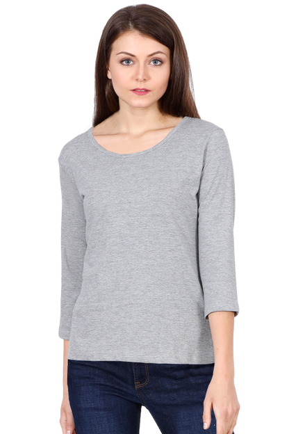 Women’s Full Sleeve T-Shirts – Timeless Elegance, Everyday Comfort