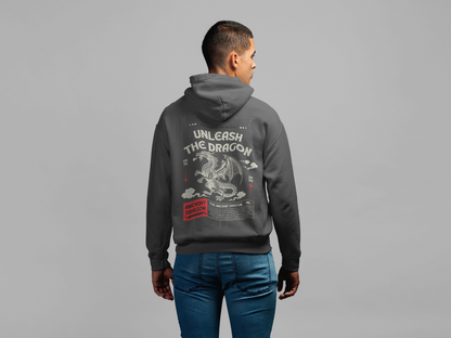 Dragon Print Hoodie – Premium Cotton, Stylish & Comfortable | Squirrel Nest