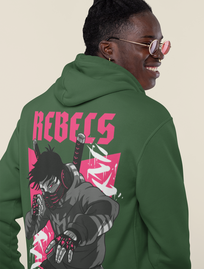 Rebel Print Hoodie – Bold & Comfortable Cotton Hoodie | Squirrel Nest