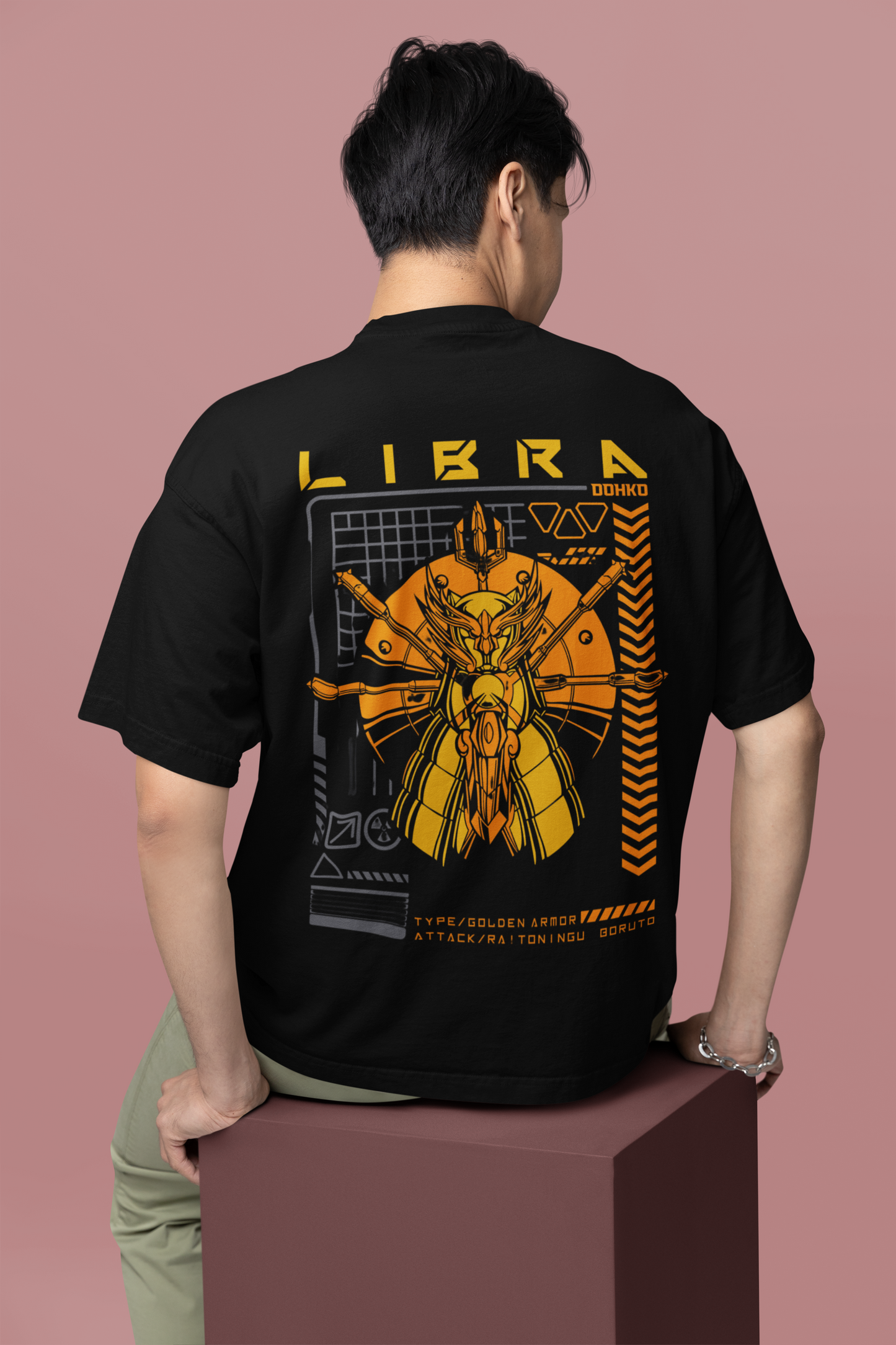 Libra Oversized T-Shirt: Balanced Style for the Charming Libra | The Squirrel Nest