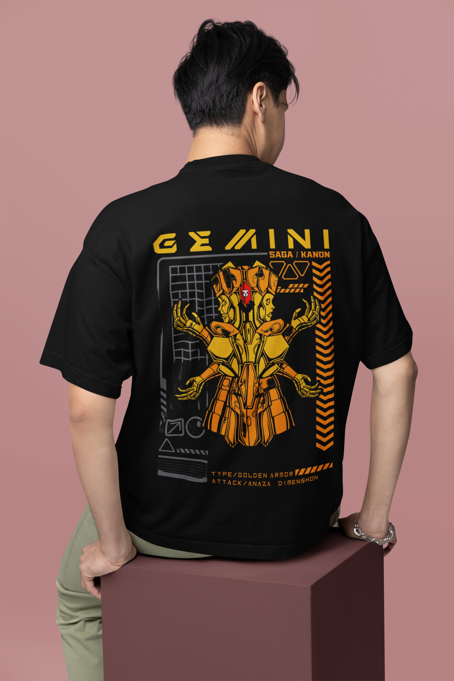 Gemini Oversized T-Shirt: Versatile Style for the Dynamic Gemini | The Squirrel Nest