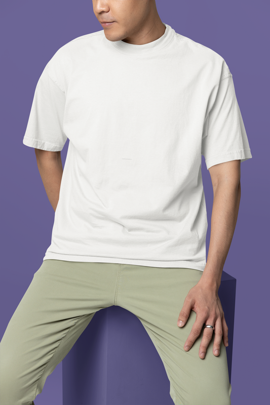 Men's Oversized T-Shirt - Relaxed Fit Tees for Modern Style