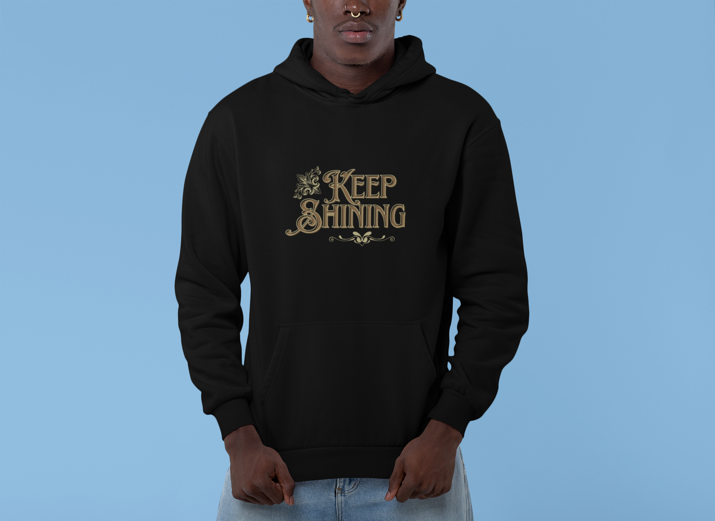 “Keep Shining Graphic Hoodie – Radiate Positivity”|The Squirrel Nest