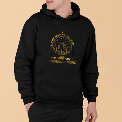 “Mountains Graphic Hoodie – Embrace the Adventure”|The Squirrel Nest