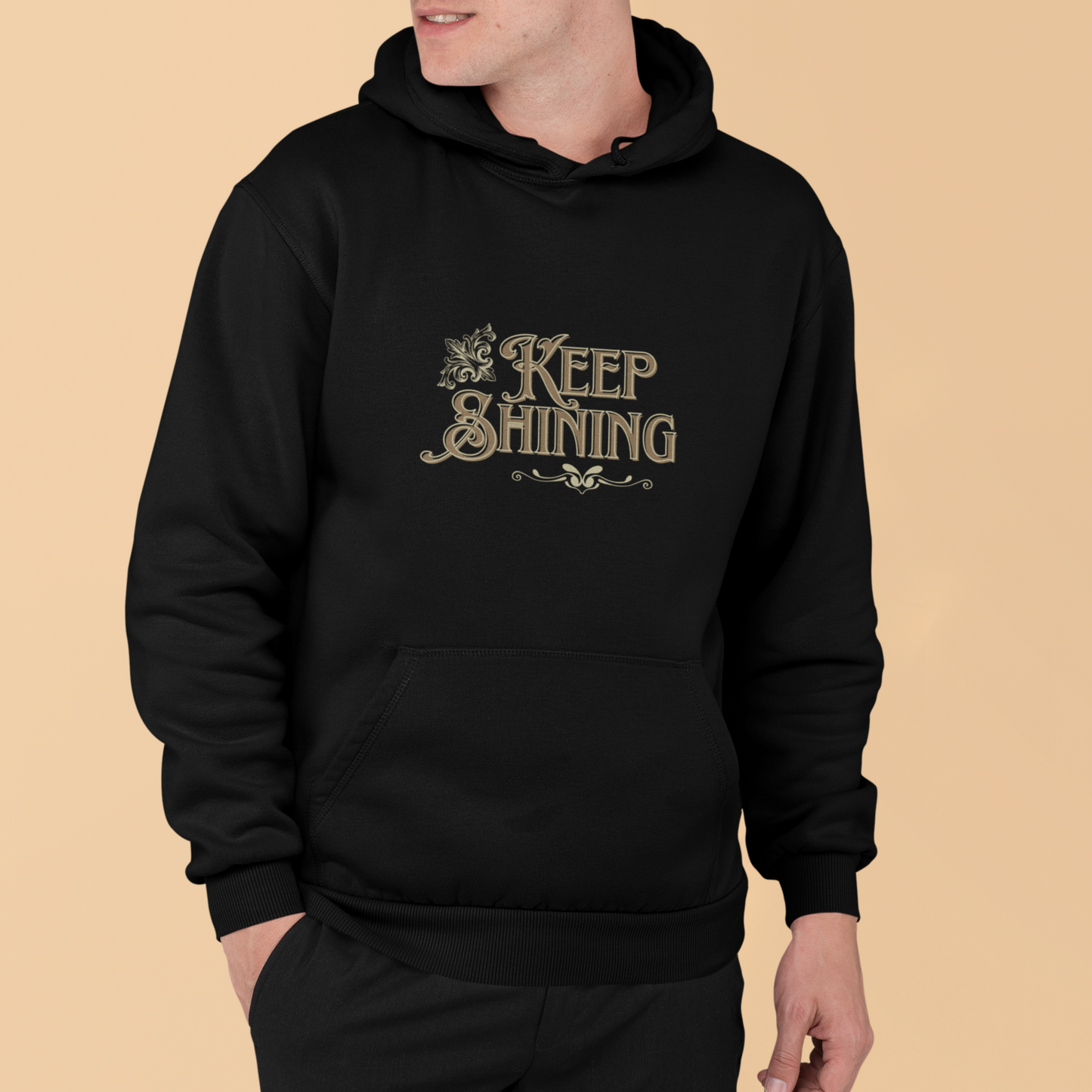 “Keep Shining Graphic Hoodie – Radiate Positivity”|The Squirrel Nest