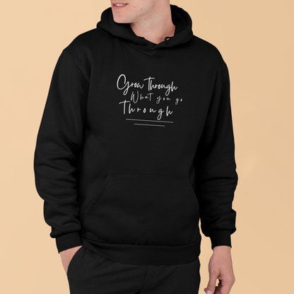 “Grow Through What You Go Through Hoodie – Inspire in Style”|The squirrel Nest