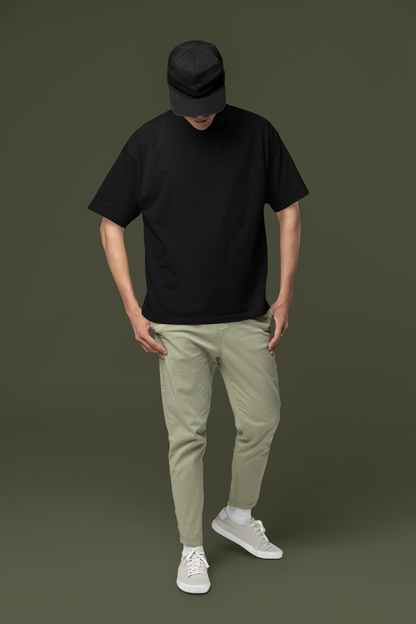 Men's Oversized T-Shirt - Relaxed Fit Tees for Modern Style