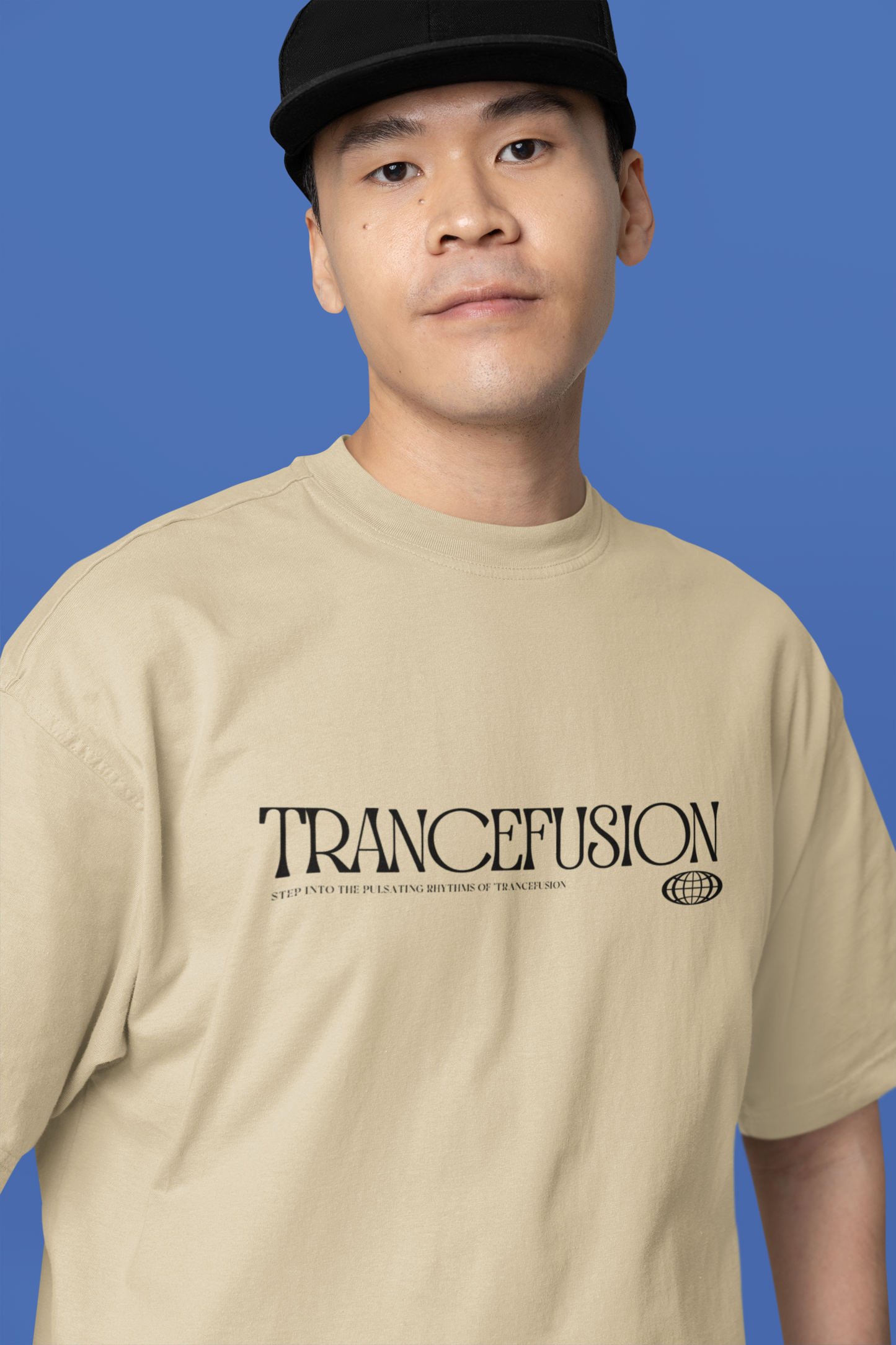 Oversized “Trancfusion” T-Shirt - Heavy Cotton Unisex Streetwear | Squirrel Nest