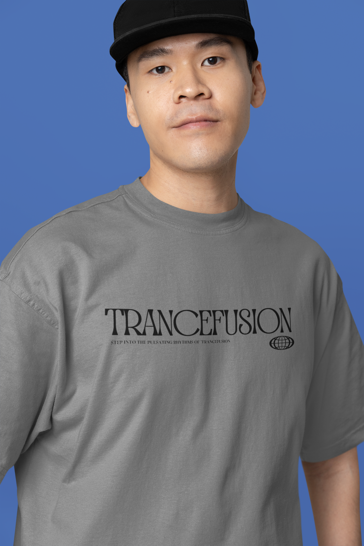 Oversized “Trancfusion” T-Shirt - Heavy Cotton Unisex Streetwear | Squirrel Nest